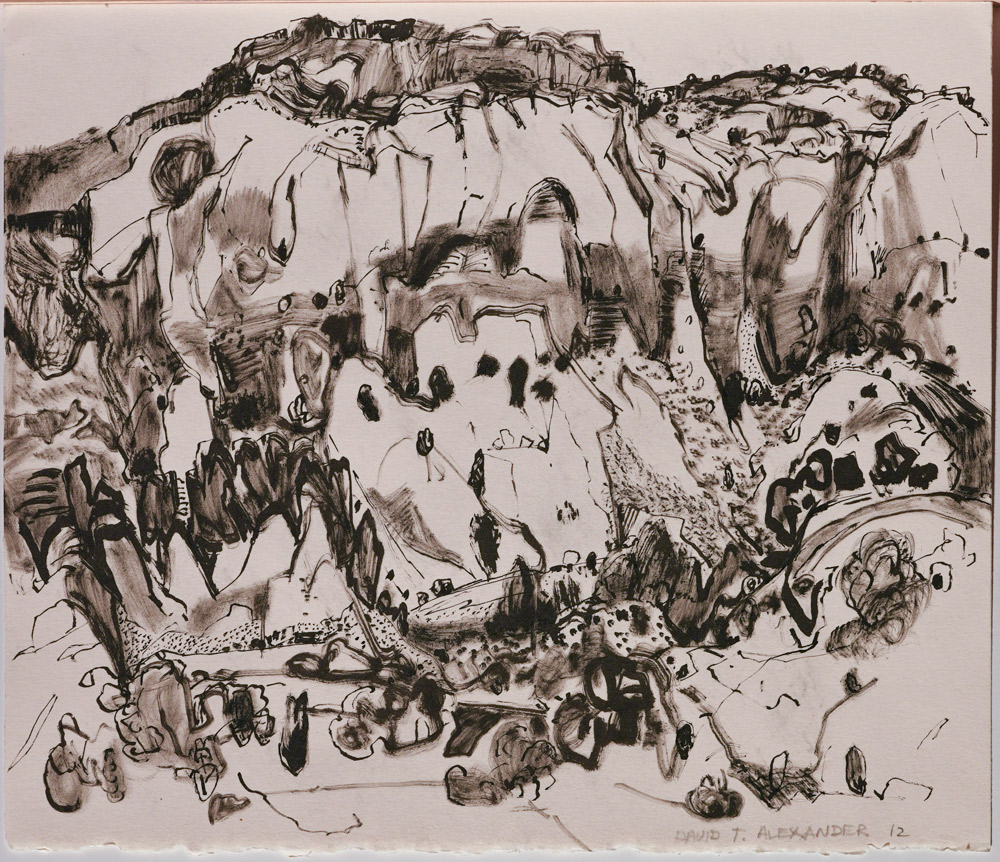 David T. Alexander, Cliffs at Abiquiu