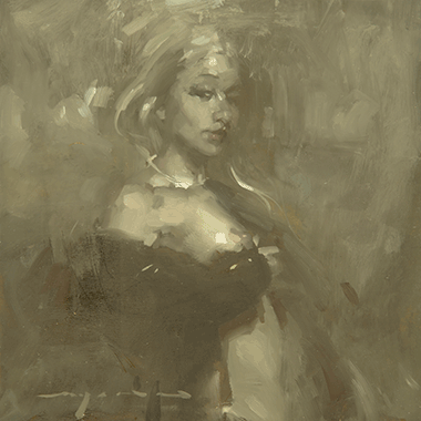 Jeremy Mann, Portrait Study 33