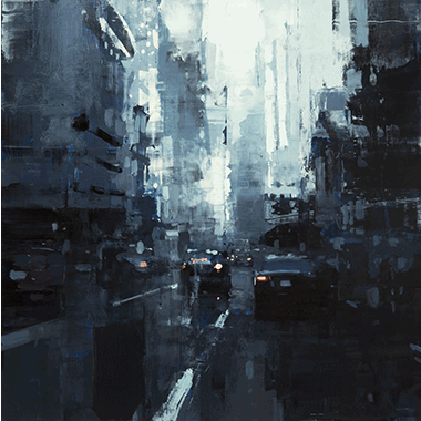 Jeremy Mann, SF in Violet Blue