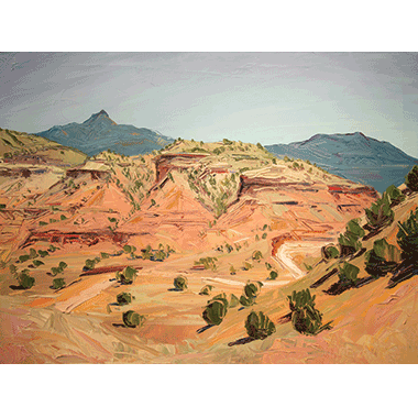 Louisa McElwain, A Red Canyon