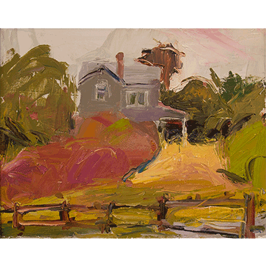 Louisa McElwain, Old House on the Dune, 2010