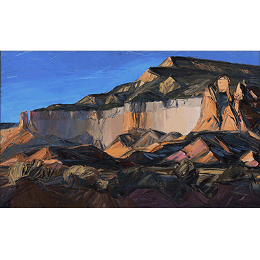 Louisa McElwain, Sundown, Ghost Ranch