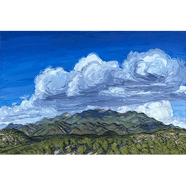 Louisa McElwain, Thunder Clouds Over The Sangres