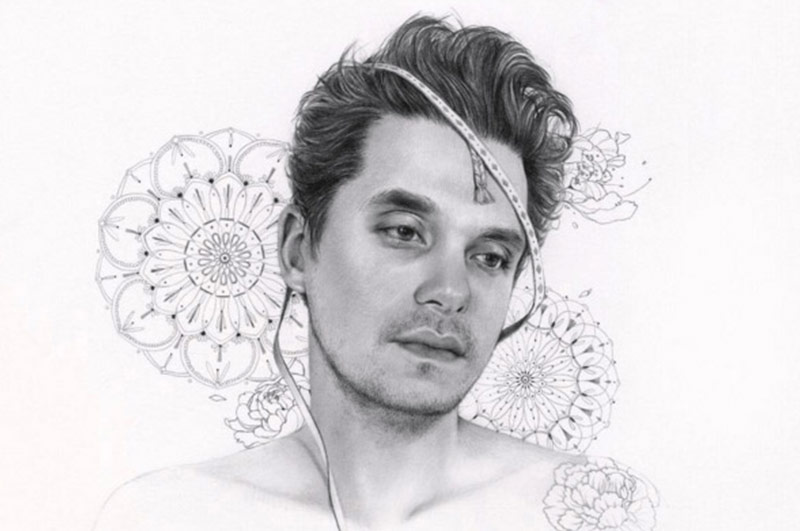 new album cover for John Mayer design by Soey Milk